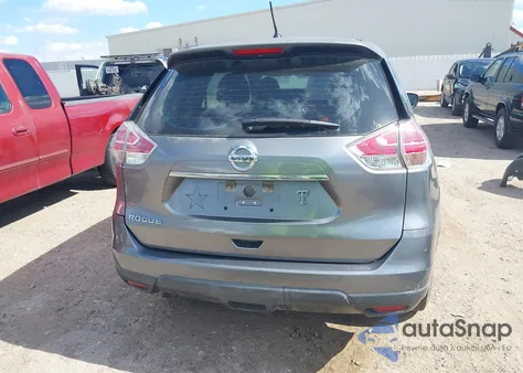 2016 Nissan Rogue S из США, поврежденный, VIN KNMAT2MT2GP613783